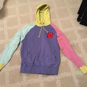 Teddy Fresh color block hoodie 2.0